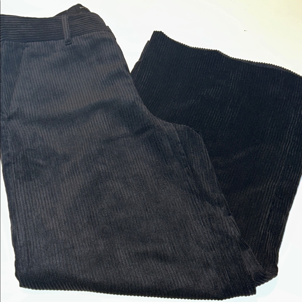 Banana Republic extra wide black corduroy